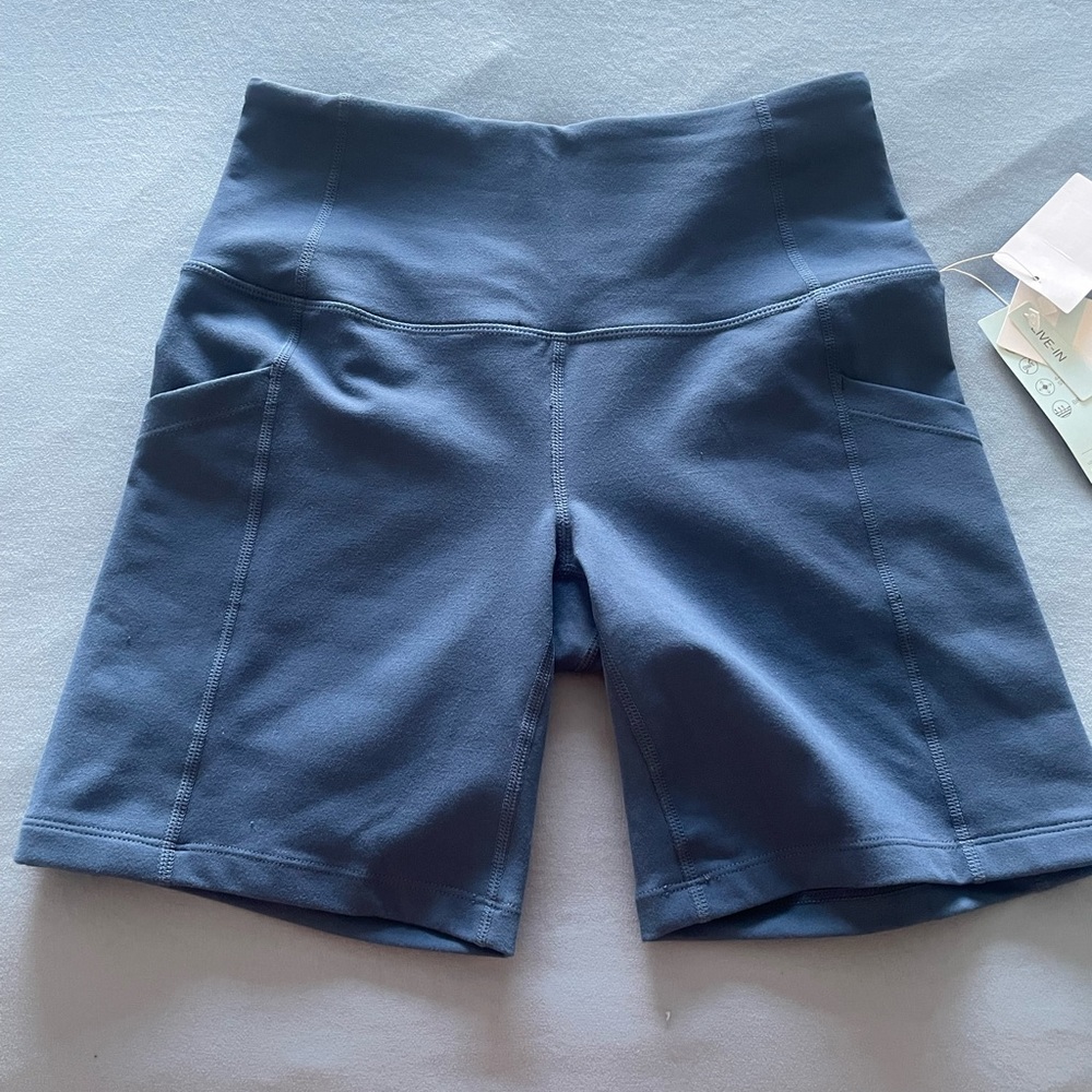Zella High Waisted Biker Shorts